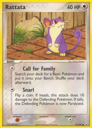 Rattata - 072/109 (72) [Team Rocket Returns] - Deck Out Gaming