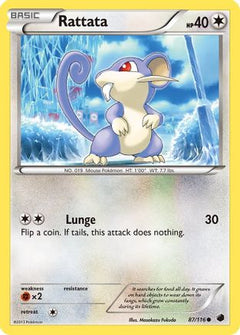 Rattata (87) [Plasma Freeze] Reverse Holofoil - Deck Out Gaming