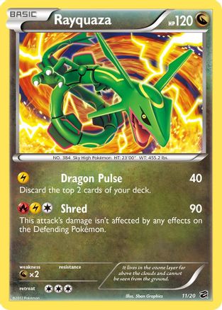 Rayquaza (11) [Dragon Vault] Holofoil - Deck Out Gaming