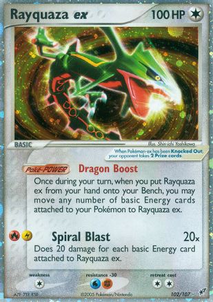 Rayquaza ex (102) [Deoxys] - Deck Out Gaming