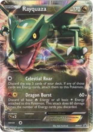 Rayquaza EX -BW47 (BW47) [Black and White Promos] Holofoil - Deck Out Gaming
