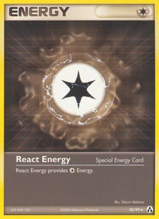 React Energy (82) [Legend Maker] Reverse Holofoil - Deck Out Gaming
