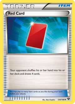 Red Card (124) [XY Base Set] Reverse Holofoil - Deck Out Gaming