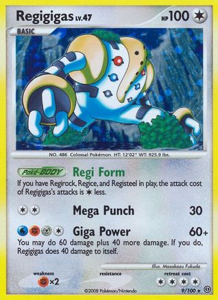 Regigigas (9) [Stormfront] Holofoil - Deck Out Gaming