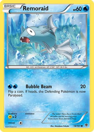 Remoraid (18) [Plasma Blast] Reverse Holofoil - Deck Out Gaming