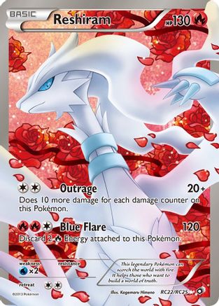 Reshiram (Full Art) (RC22) [Legendary Treasures: Radiant Collection] Holofoil - Deck Out Gaming