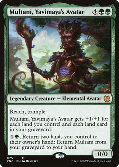 Multani, Yavimaya's Avatar (75) [Commander: Zendikar Rising] - Deck Out Gaming