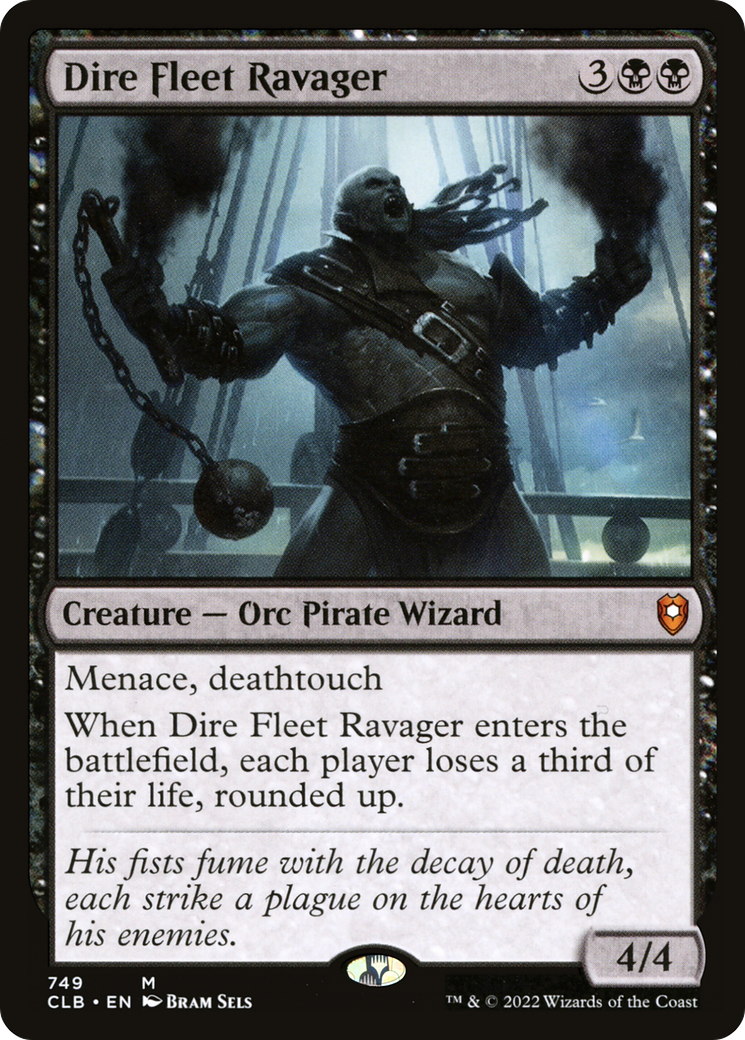 Dire Fleet Ravager (749) [Commander Legends: Battle for Baldur's Gate] - Deck Out Gaming