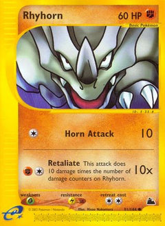 Rhyhorn (91) [Skyridge] - Deck Out Gaming