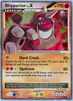 Rhyperior LV.X - DP29 (DP29) [Diamond and Pearl Promos] Holofoil - Deck Out Gaming