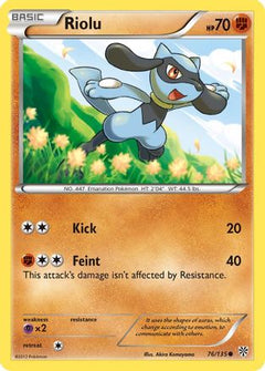 Riolu (76) (76) [Plasma Storm] Reverse Holofoil - Deck Out Gaming