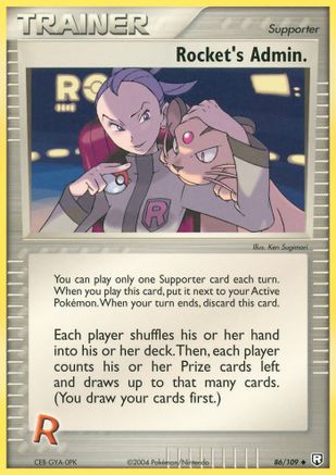 Rocket's Admin. (86) [Team Rocket Returns] - Deck Out Gaming