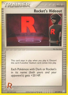 Rocket's Hideout (87) [Team Rocket Returns] - Deck Out Gaming