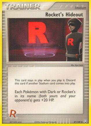 Rocket's Hideout (87) [Team Rocket Returns] - Deck Out Gaming