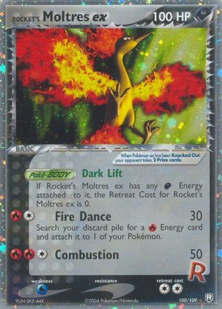 Rocket's Moltres ex (100) [Team Rocket Returns] Holofoil - Deck Out Gaming