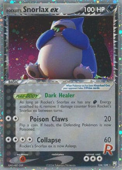 Rocket's Snorlax ex (104) [Team Rocket Returns] Holofoil - Deck Out Gaming