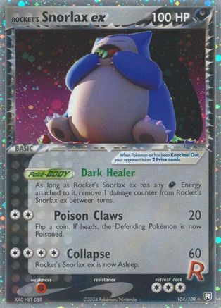 Rocket's Snorlax ex (104) [Team Rocket Returns] Holofoil - Deck Out Gaming