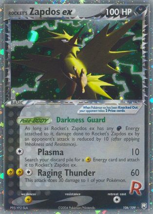 Rocket's Zapdos ex (106) [Team Rocket Returns] Holofoil - Deck Out Gaming