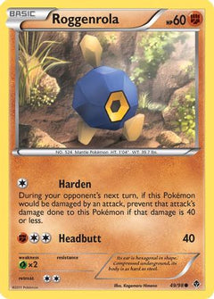 Roggenrola (49) (49) [Emerging Powers] Reverse Holofoil - Deck Out Gaming
