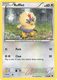 Rufflet (87) (87) [Emerging Powers] Reverse Holofoil - Deck Out Gaming