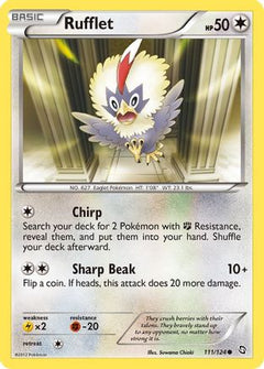 Rufflet (111) [Dragons Exalted] Reverse Holofoil - Deck Out Gaming