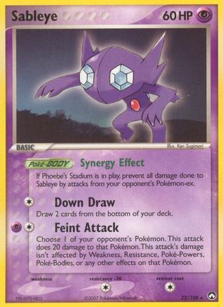 Sableye (22) [Power Keepers] - Deck Out Gaming
