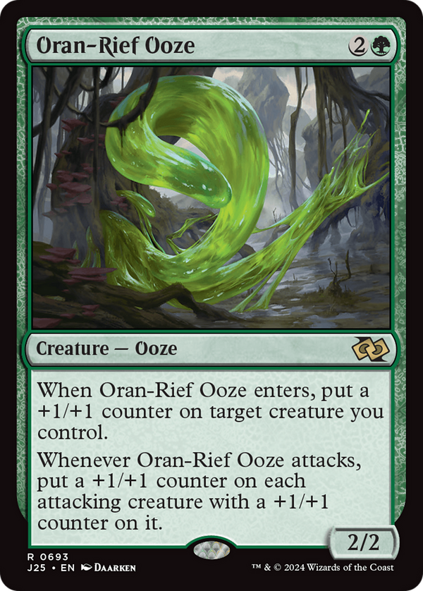 Oran-Rief Ooze (693) [Foundations Jumpstart] - Deck Out Gaming