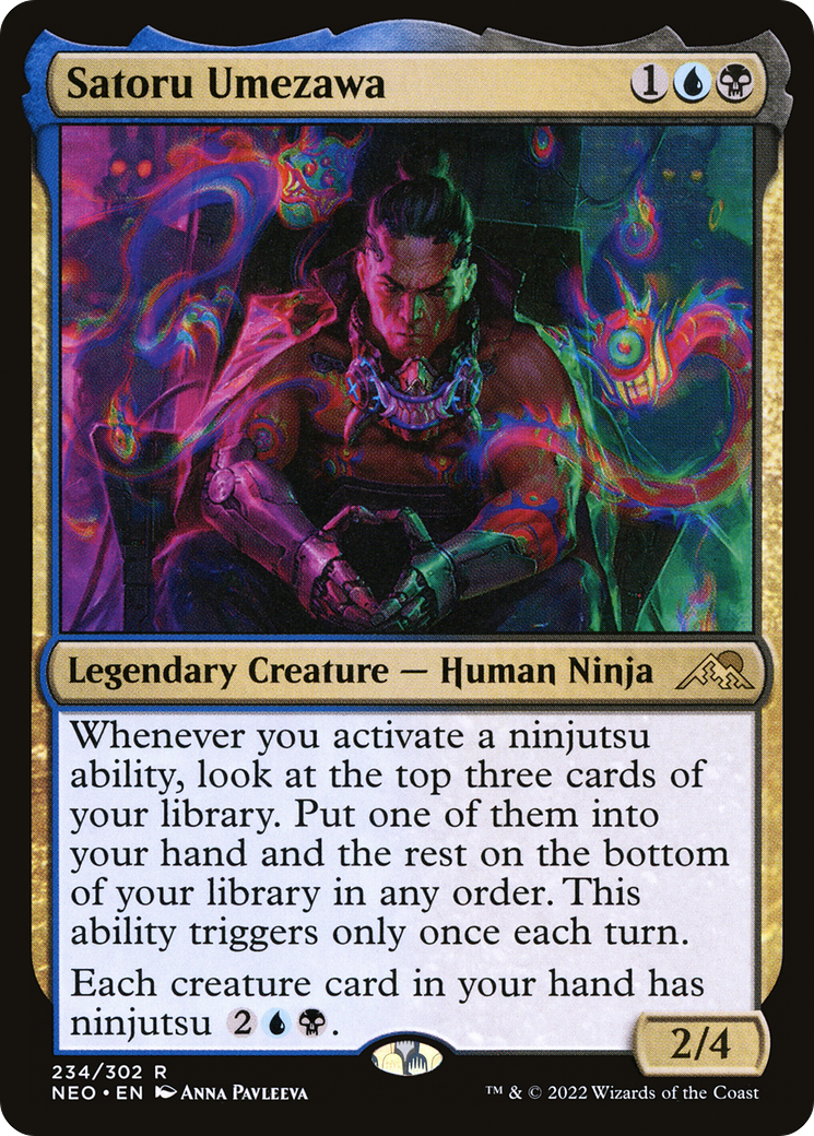 Satoru Umezawa (234) [Kamigawa: Neon Dynasty] - Deck Out Gaming