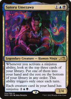 Satoru Umezawa (234) [Kamigawa: Neon Dynasty] - Deck Out Gaming