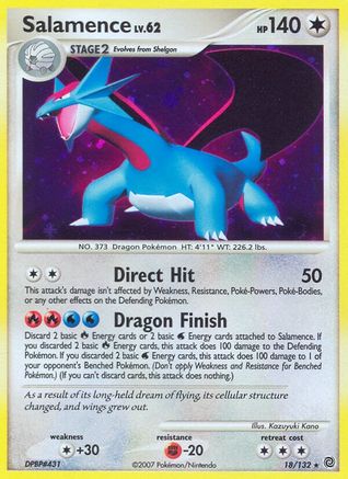 Salamence (18) [Secret Wonders] Reverse Holofoil - Deck Out Gaming