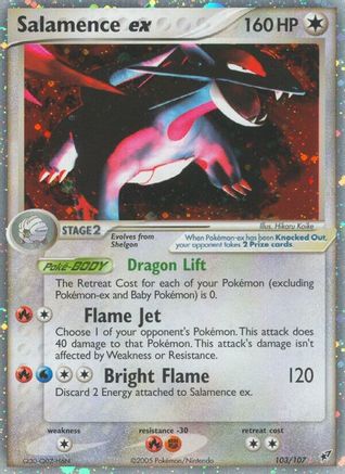 Salamence ex (103) [Deoxys] Holofoil - Deck Out Gaming