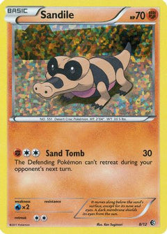 Sandile - 8/12 (8) [McDonald's Promos 2011] Holofoil - Deck Out Gaming