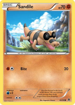 Sandile (60) [Emerging Powers] Reverse Holofoil - Deck Out Gaming