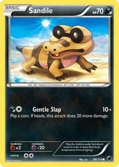 Sandile (68) [Plasma Freeze] Reverse Holofoil - Deck Out Gaming