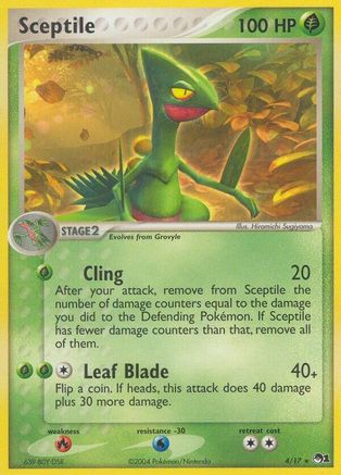 Sceptile (4) [POP Series 1] Holofoil - Deck Out Gaming