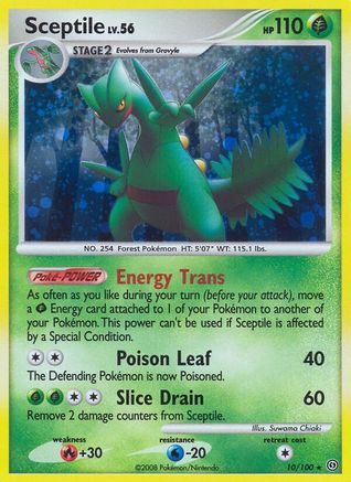 Sceptile (10) [Stormfront] Reverse Holofoil - Deck Out Gaming