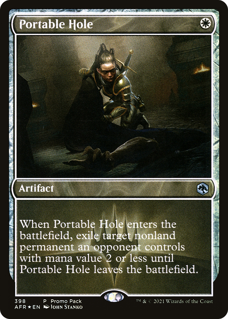 Portable Hole (398) [Promo Pack: Adventures in the Forgotten Realms] foil - Deck Out Gaming