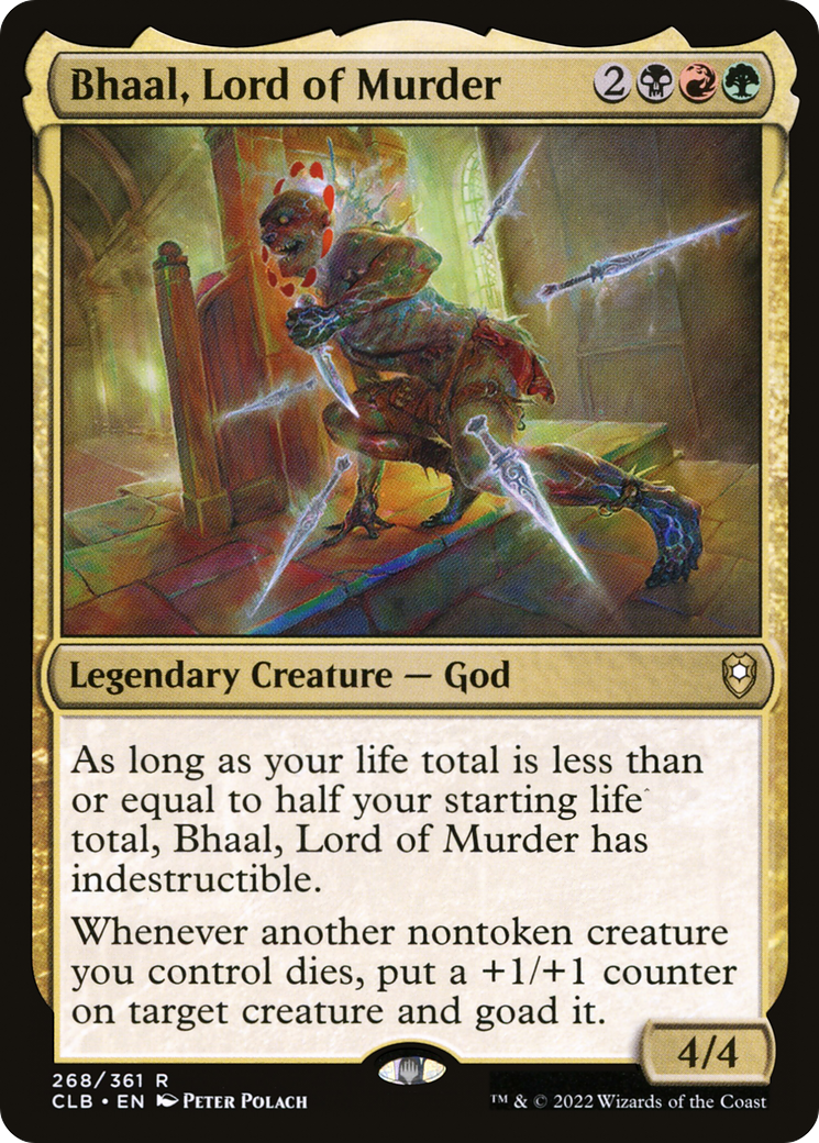 Bhaal, Lord of Murder (268) [Commander Legends: Battle for Baldur's Gate] foil - Deck Out Gaming