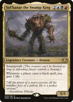 Sol'kanar the Swamp King (200) [Dominaria Remastered] foil - Deck Out Gaming
