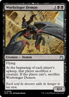 Woebringer Demon (98) [Ravnica Remastered] foil - Deck Out Gaming