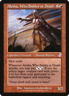 Alesha, Who Smiles at Death (338) [Time Spiral Remastered] foil - Deck Out Gaming