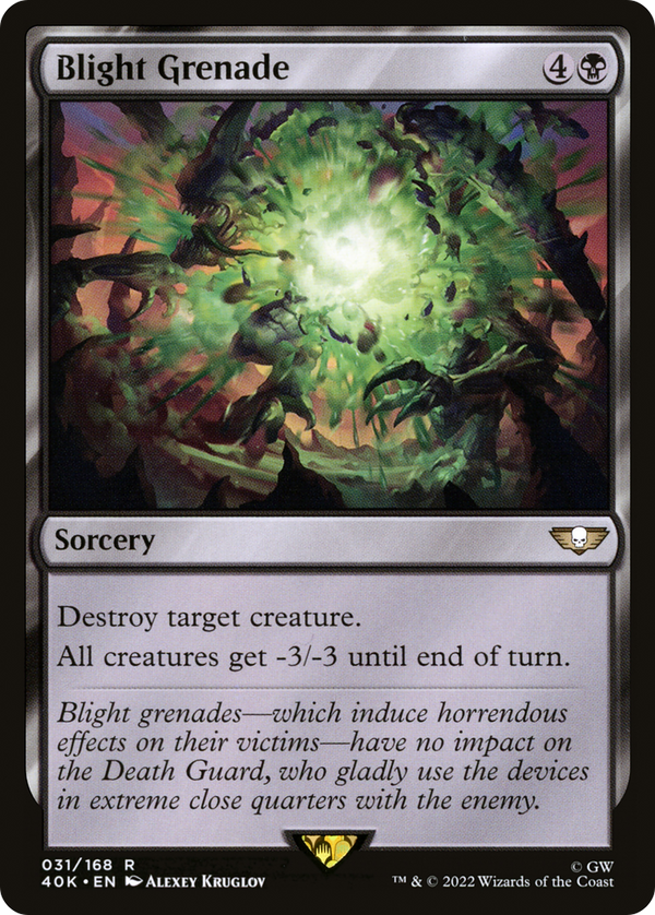 Blight Grenade (31) [Warhammer 40,000 Commander] - Deck Out Gaming