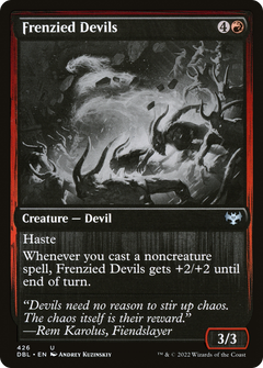 Frenzied Devils (426) [Innistrad: Double Feature] foil - Deck Out Gaming