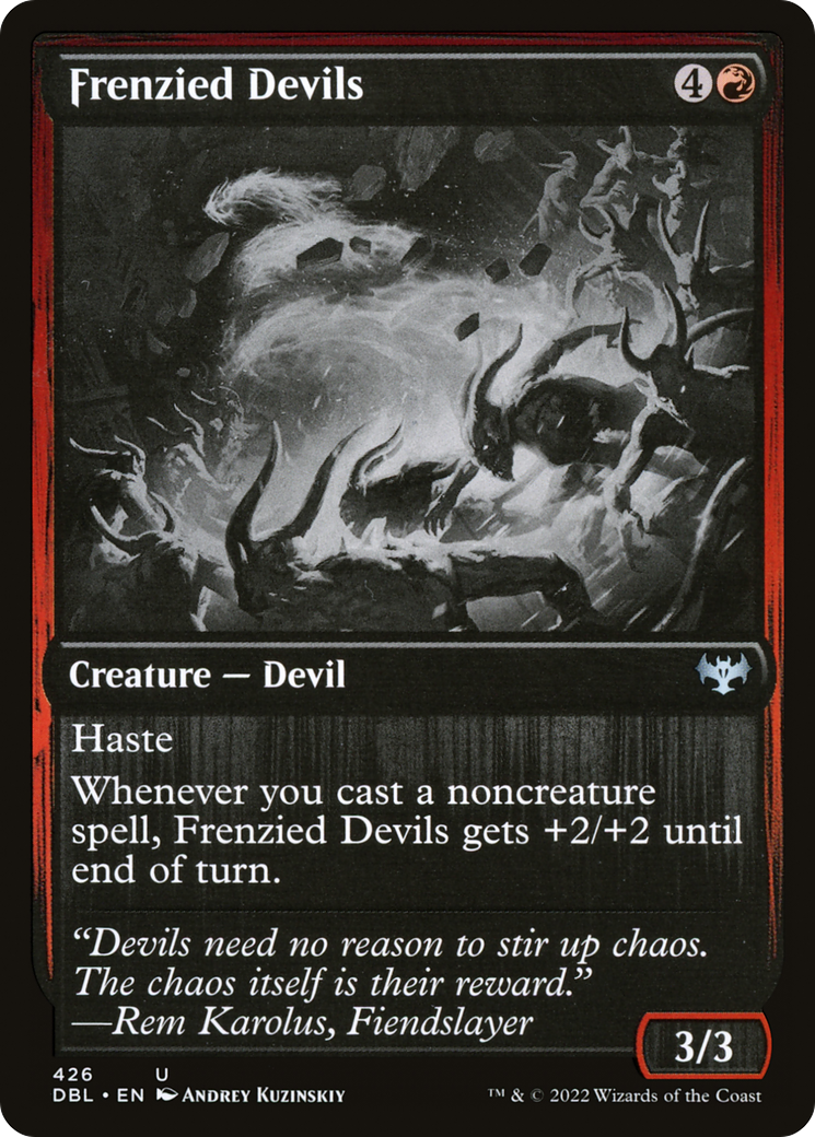 Frenzied Devils (426) [Innistrad: Double Feature] - Deck Out Gaming