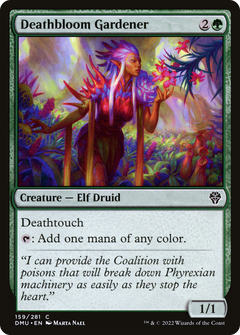 Deathbloom Gardener (159) [Dominaria United] foil - Deck Out Gaming