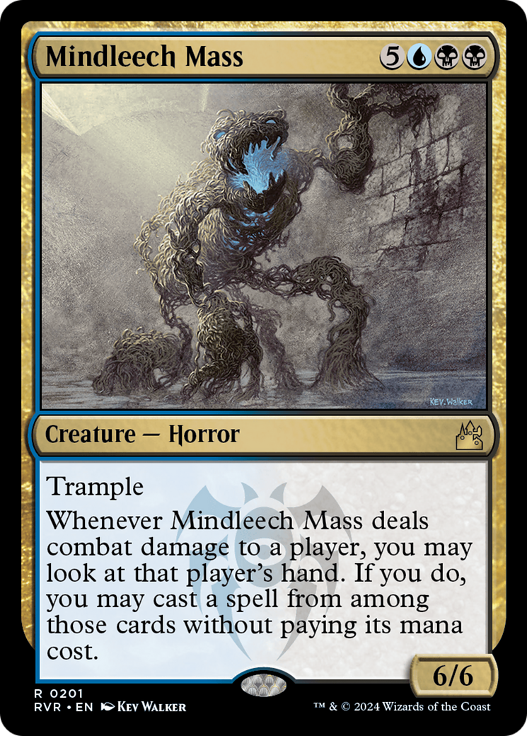 Mindleech Mass (201) [Ravnica Remastered] foil - Deck Out Gaming