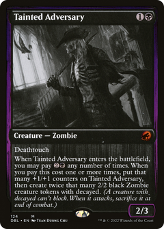Tainted Adversary (124) [Innistrad: Double Feature] - Deck Out Gaming