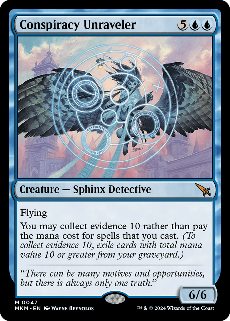 Conspiracy Unraveler (47) [Murders at Karlov Manor] foil - Deck Out Gaming