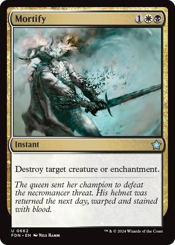 Mortify (662) [Foundations] - Deck Out Gaming
