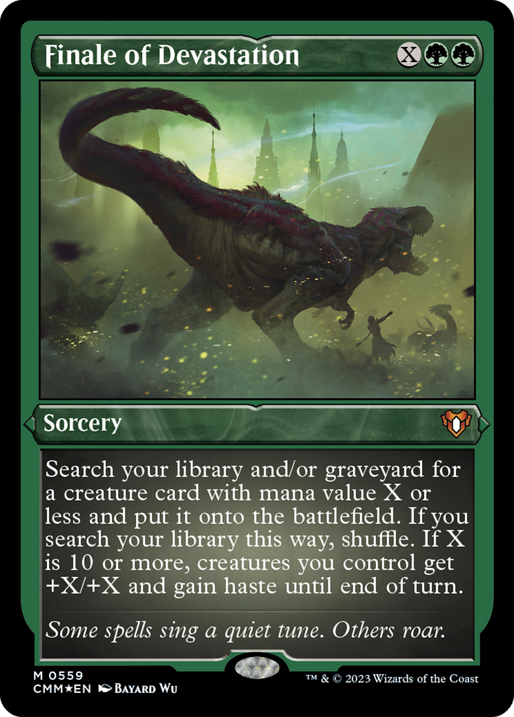 Finale of Devastation (559) [Commander Masters] etched - Deck Out Gaming